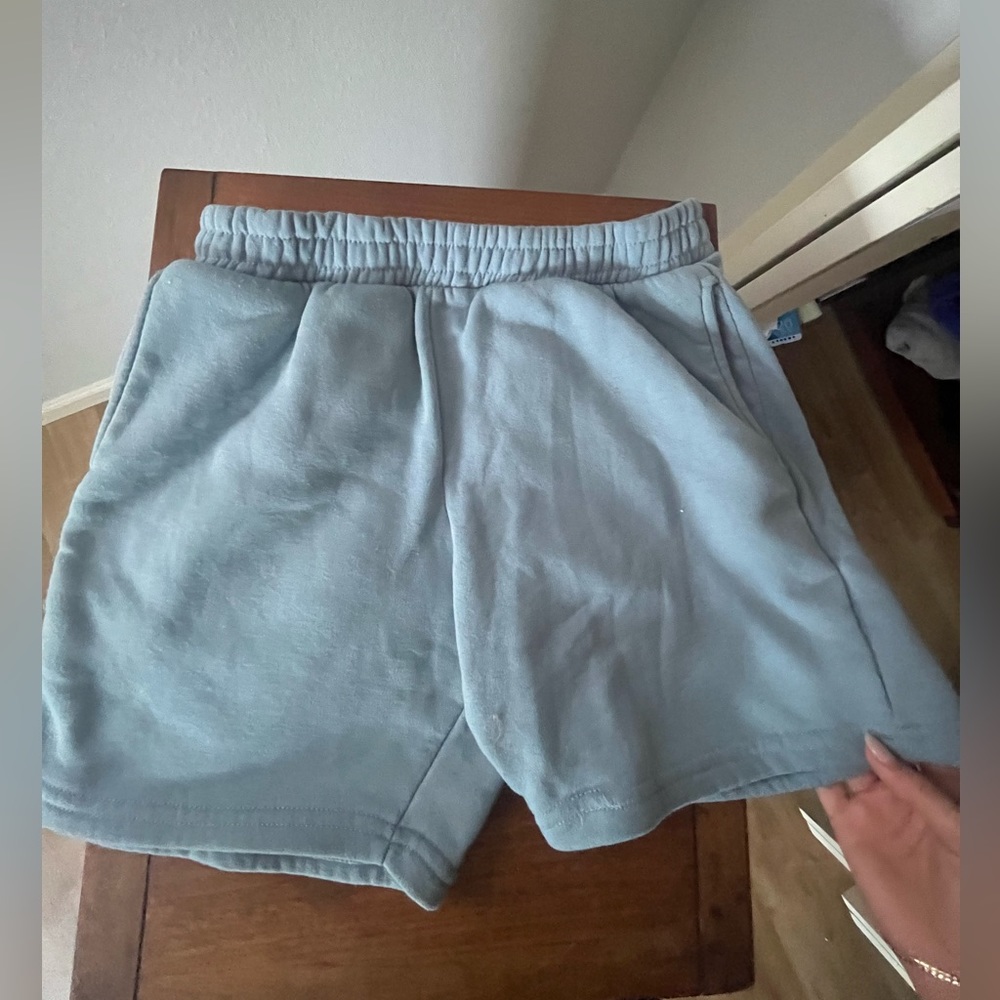 Blue sweatshorts size M cozy